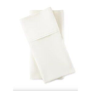Liz Claiborne Lux Performance 1000tc Pillowcases Standard /Queen  Egret